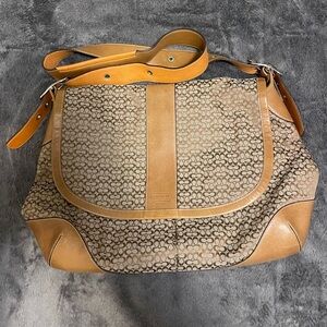 COACH- vintage Soho Signature Flap shoulder bag,